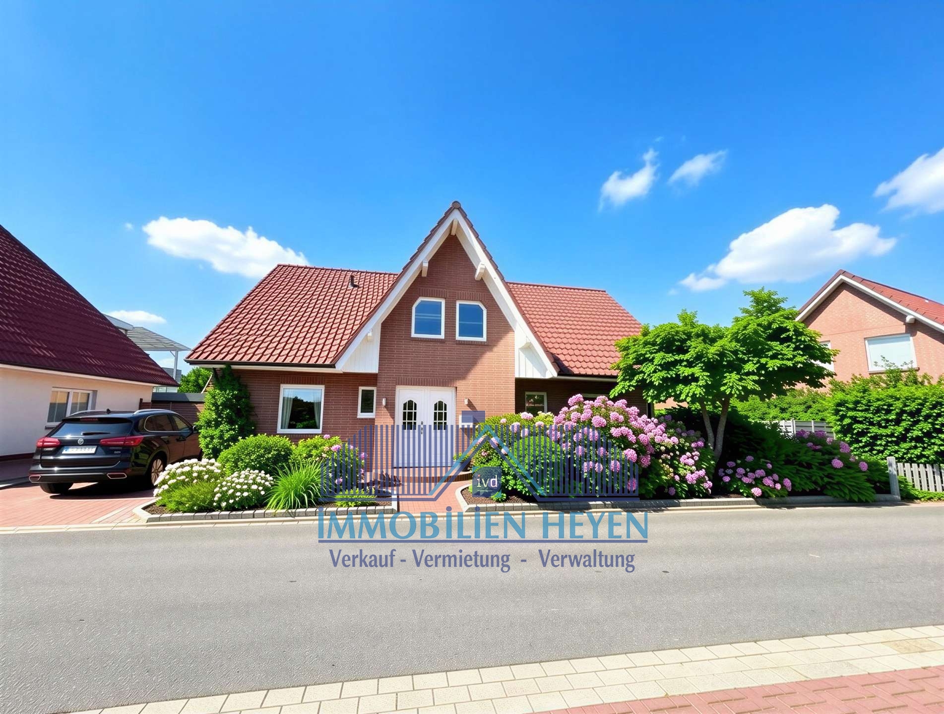 !!!Exklusiv & stilvoll, Dreigiebelhaus in ruhiger Siedlung gelegen!!!