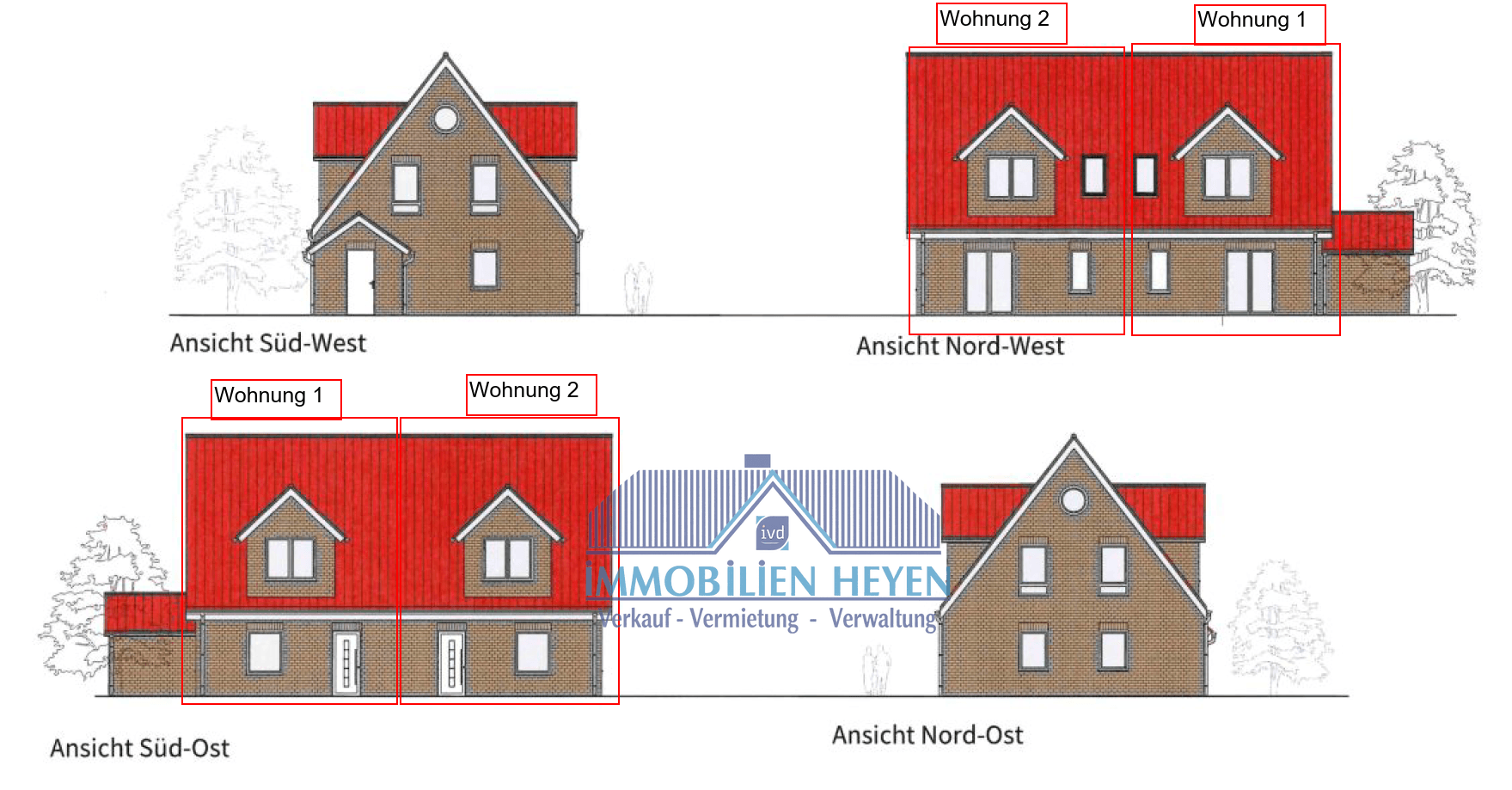 Moderne Neubau-Eigentumswohnung im KfW-55-Standard – Whg 2 ruhige Lage nahe dem Ersten-Wiek-See in Papenburg-Obenende (Fertigstellung 2026)