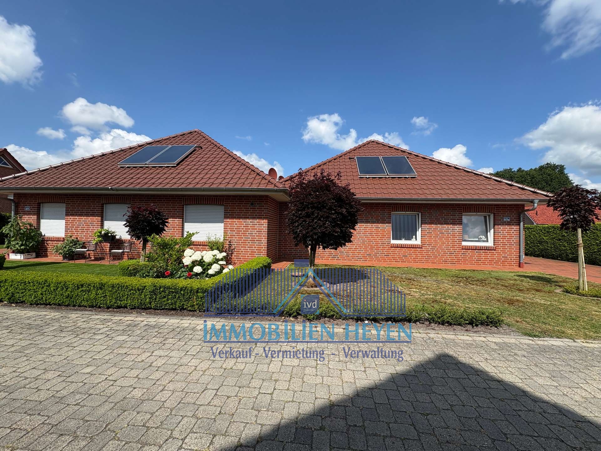Ebenerdiger Bungalow in junger Siedlung gelegen